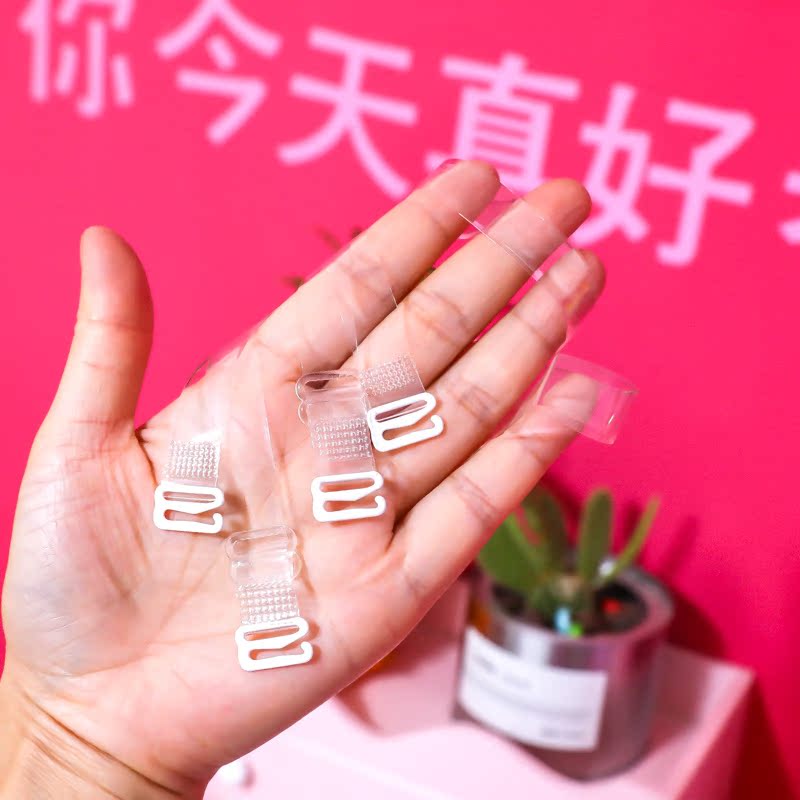 Trong suốt vô hình mờ đa năng chống trượt liền mạch mở rộng đồ lót bra với dây đeo vai đẹp trở lại từ cổ áo phụ kiện đồ lót do lot nu
