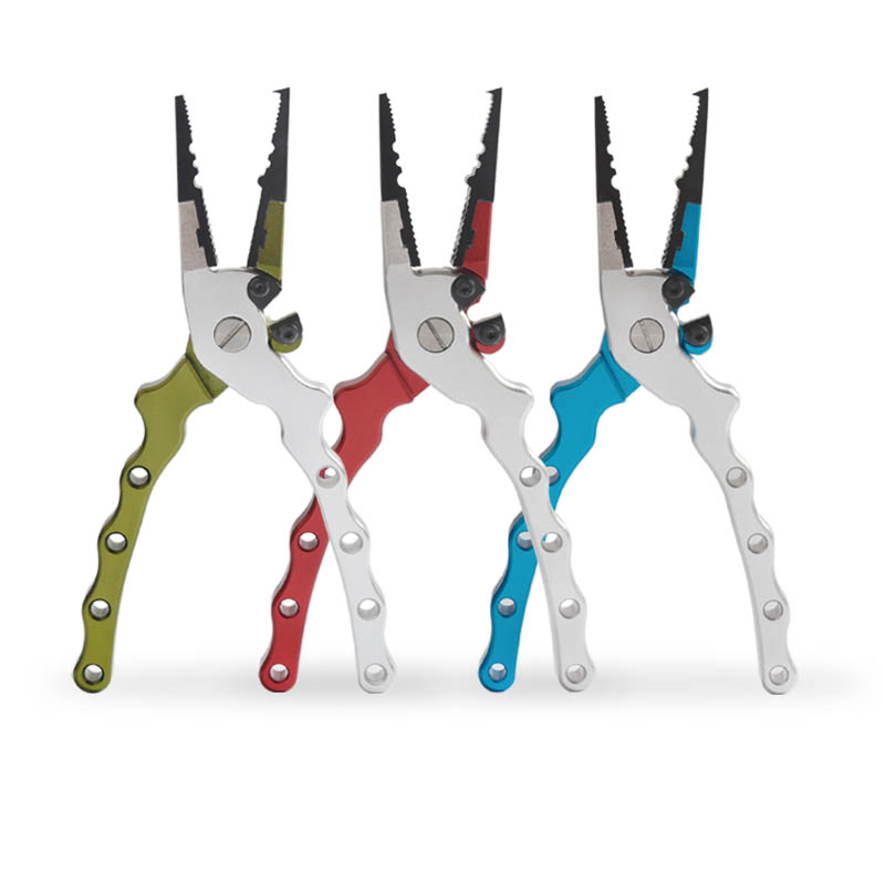 Fishing Yu Ren Luya pliers, wire cutting, pick and tie, hook pliers, fishing scissors, control large objects, multi-function fish controller set with weighing