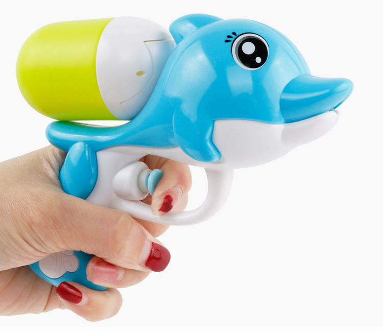 Cậu bé mới súng nước đồ chơi phun nước bãi biển mùa hè bé chơi pistol trẻ em mini dolphin súng nước nhỏ