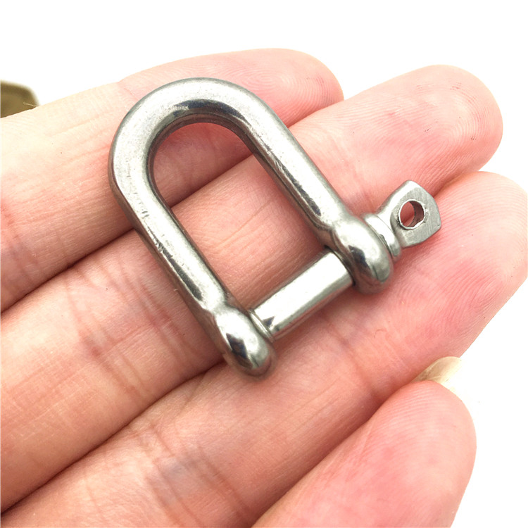 316 stainless steel, U-shaped buckle, U-shaped buckle, umbrella rope, hand-held connection buckle, lock buckle, load-bearing 500KG