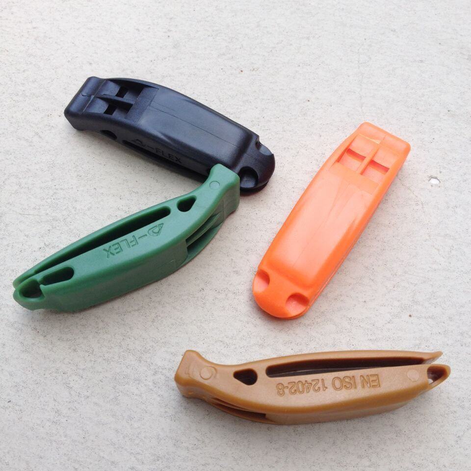 Multi-resistant dual-frequency high bass whistles outdoor courtship Lifesaving Whistle Sonic Whistles eco-friendly PP material
