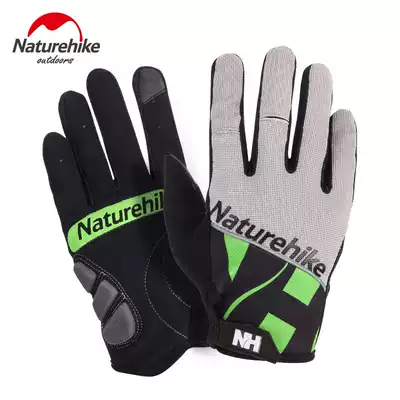 NH mudhike outdoor hiking gloves men and women models summer ultra-thin wear-resistant breathable mountain climbing riding touch screen
