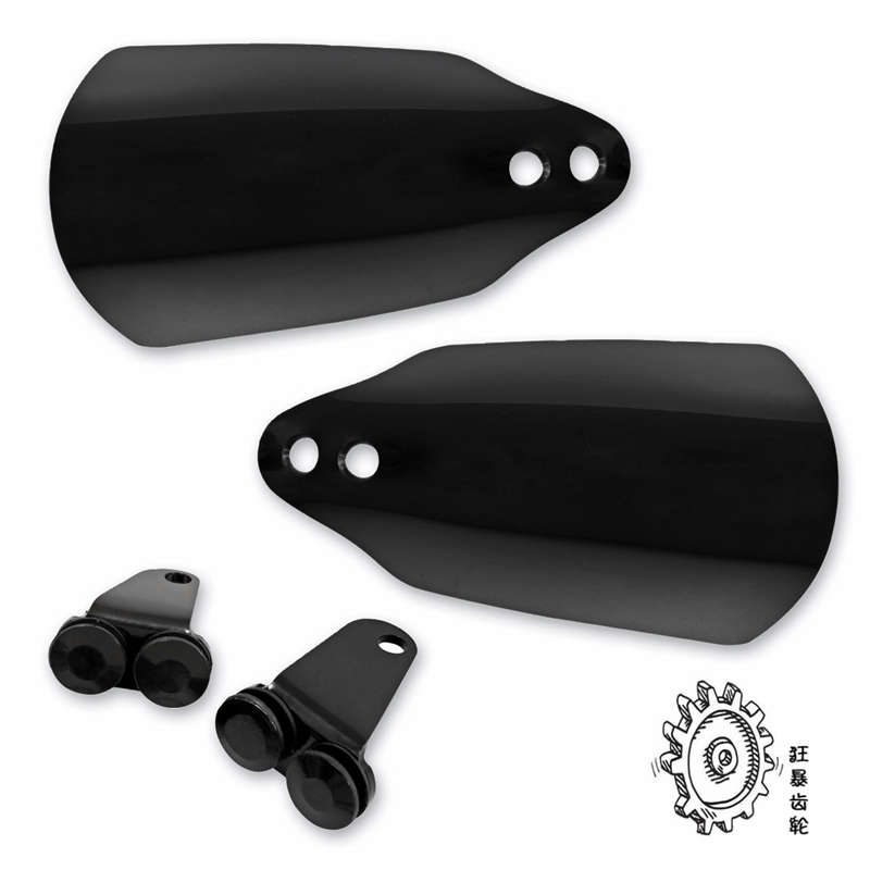 Imported American-made Harley modified DS style MemphisShades handlebar guard