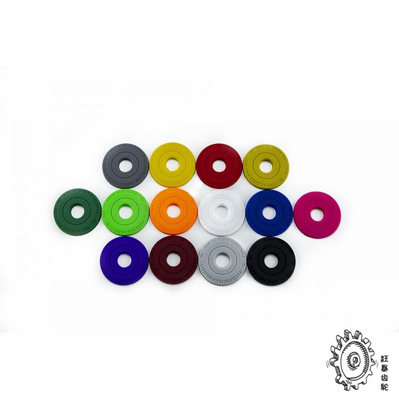 American-made imported Saddlemen seat cushion fender screw gasket