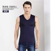 2019 mới mùa hè nam Ice-Free Sleeve V-Neck thể thao không tay áo thun cao nảy áo dưới