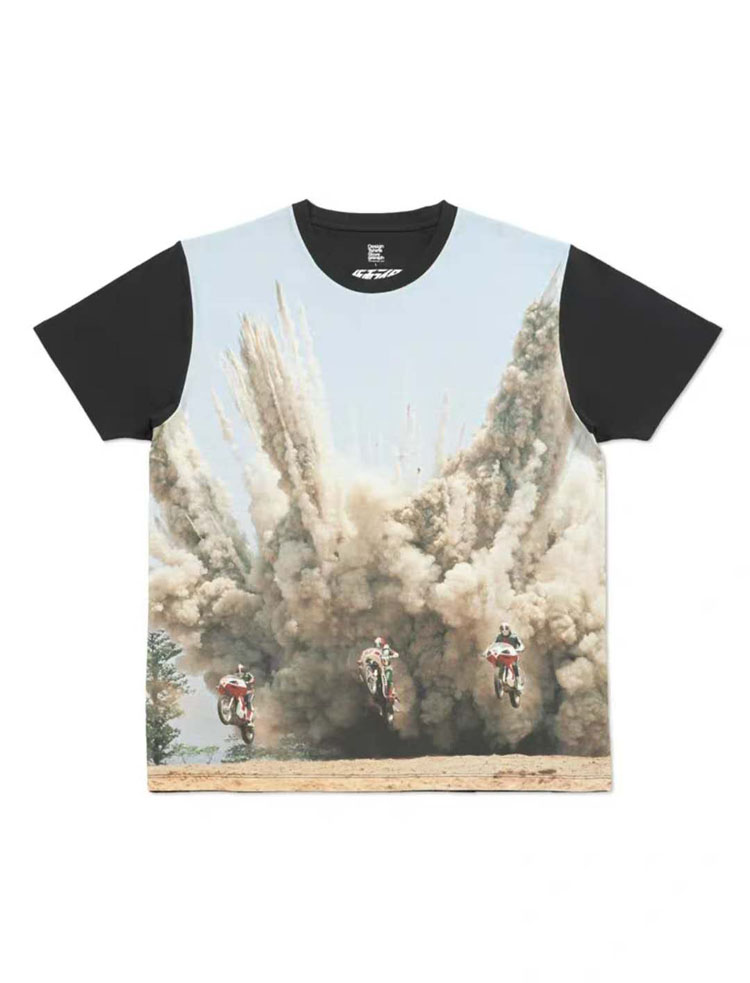 Vangqu Foreign Trade Japan Tide G Home Cotton Fake Knight Leisure Print Short Sleeve Tops T - shirt