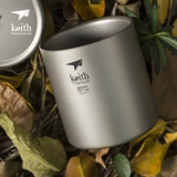 Kais Outdoor Pure Titanium Cup Keith Titanium Cup Cump Cump Cump Cump Cump Combe Cupe Portable Cloing Titanium Cup Cup