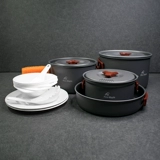 Дорожный портативный комплект для пикника, чайник для кемпинга