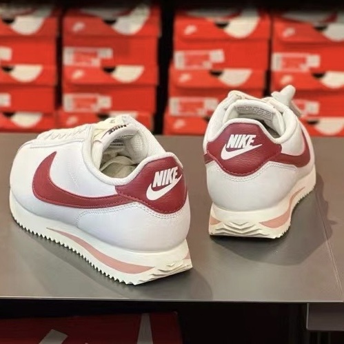 Nike Cortez Women's Forrest Gump Retro Leather Sports Casual Shoes Dn1791-102-103 Nike Cortez Women's Forrest Gump Retro Leather Sports Casual Shoes Dn1791-102-103