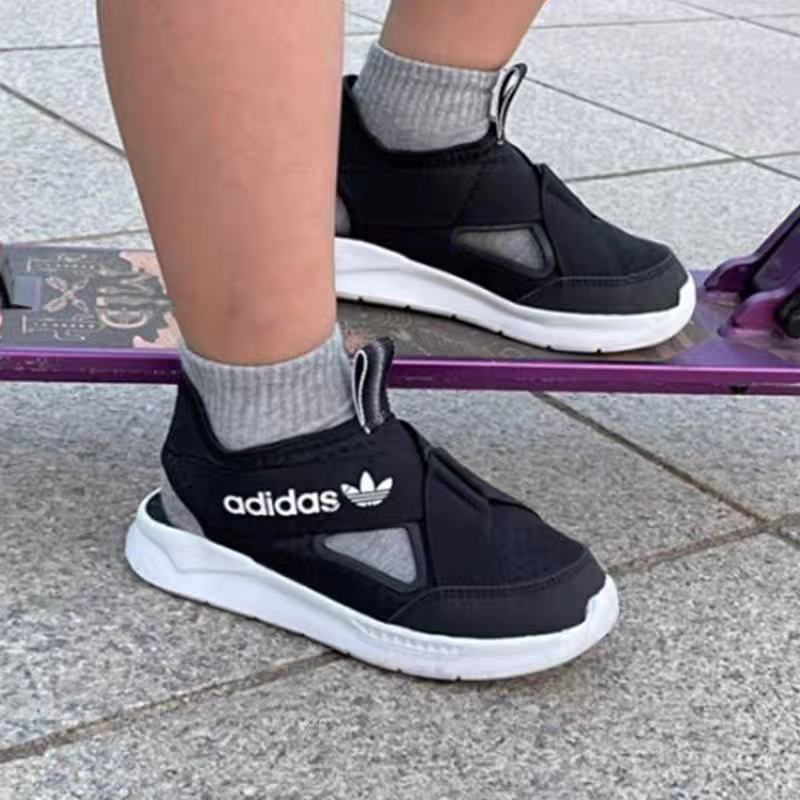 Adidas三叶草正品360 SANDAL C GX0861：孩子脚下的潮流新宠，夏