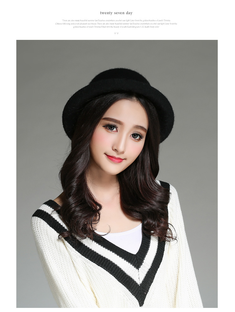 Chapeau pour femme en Melange de laine - Ref 3234464 Image 13