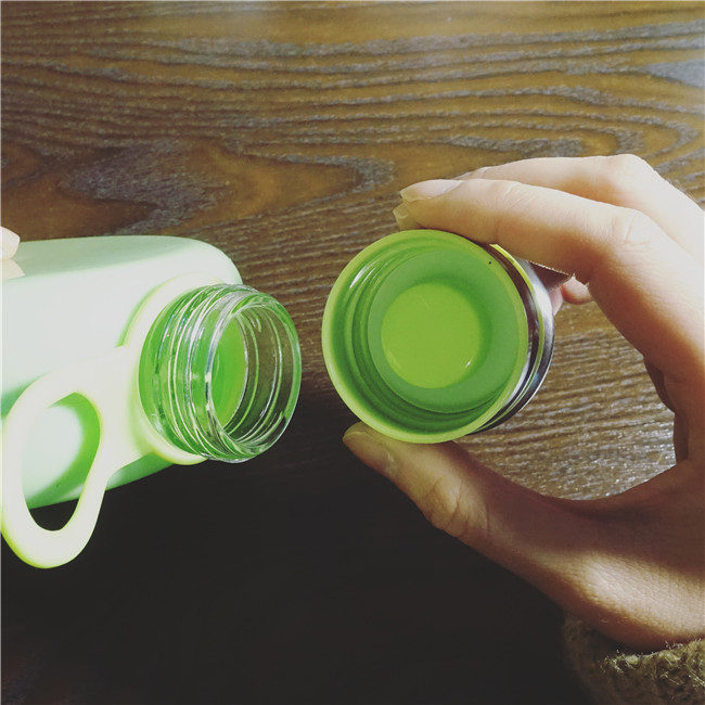 Cup nữ sinh viên phiên bản Hàn Quốc của cặp vợ chồng thủy tinh nhỏ tươi sáng tạo đơn giản dễ thương cốc thể thao chai cầm tay cốc uống nước đẹp