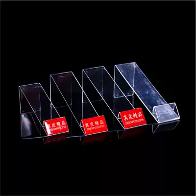 Plastic men's shoe rack Custom acrylic rack 7 word display rack Printed children's shoe rack Shoe rack women's shoe rack