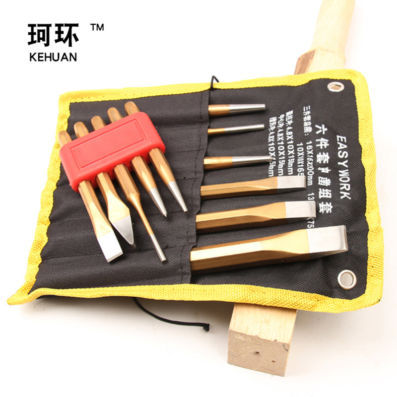 Professional grade flat chisel steel chisel cement stonemason hand chisel hammer chisel knife stone tool