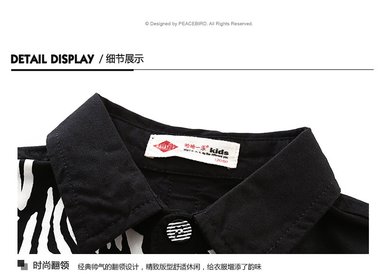 Chemise garcon à manche longue - Ref 2073853 Image 46