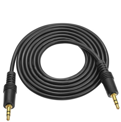 AUX line Speaker connected mobile phone audio cable 3.5mm to 3.55mm car audio two-channel ATV cable 1.5 meters