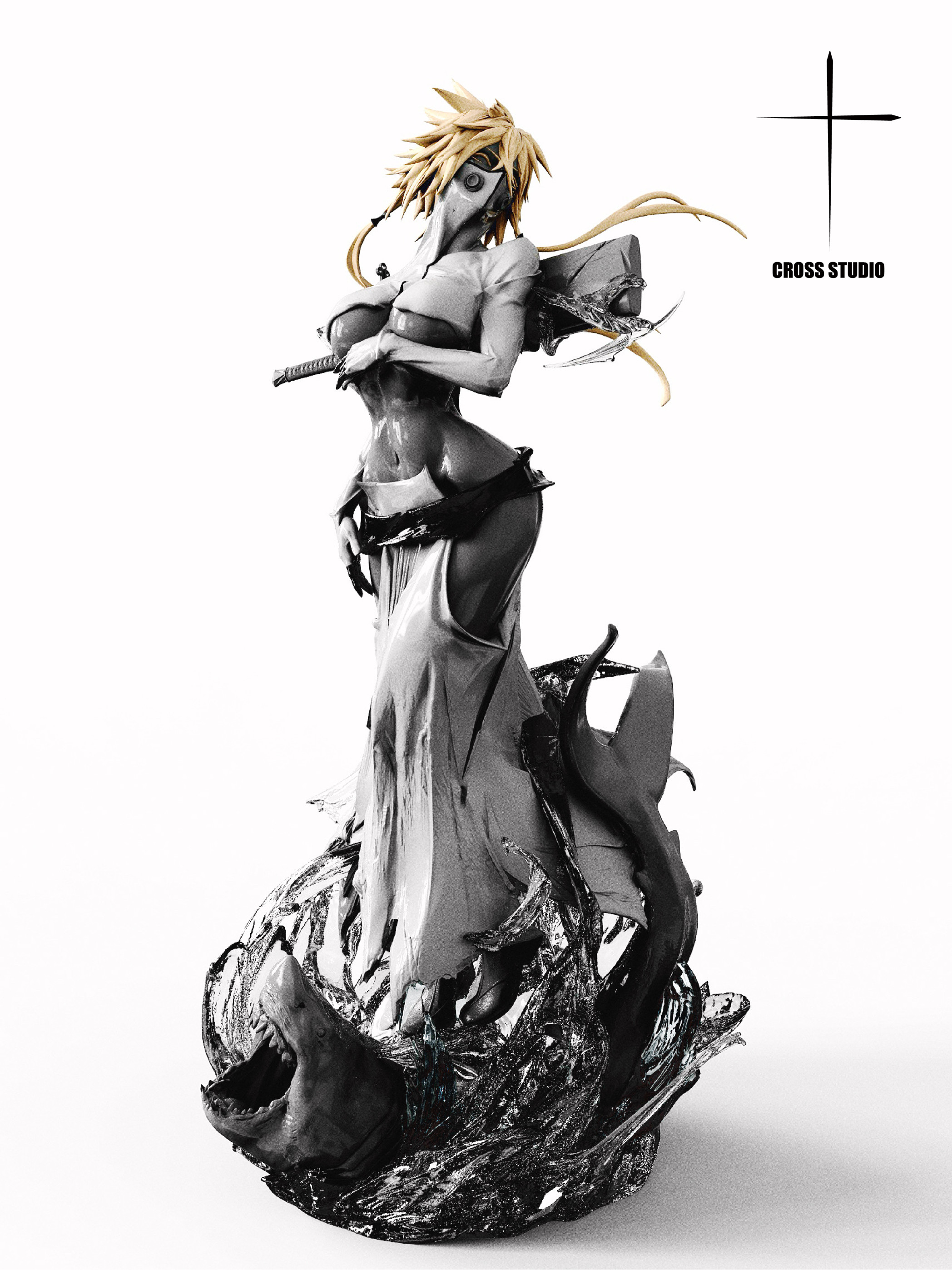 【在庫あり】オーバーロード 模型玩具 クロススタジオ エスパーダ No.3 ハリベル ハリベル