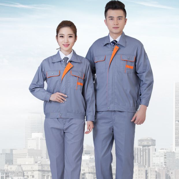Mùa hè áo dài tay phù hợp với nam giới Dịch vụ sửa chữa ô tô xưởng làm việc tay áo ngắn quần áo phù hợp với lao động Bảo hiểm quần áo những bộ jumpsuit đẹp nhất