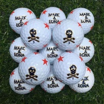 South Korean golf MARKLONA five-star skull three-layer soft ball next game ball