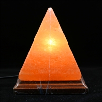 Salt lamp Himalayan Crystal Salt Feng Shui Lucky creative dimming night lamp Table lamp Bedroom Bedside lamp