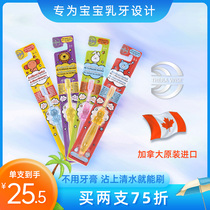 THERA WISE Canadian infant negative ion toothbrush childrens toothbrush without toothpaste 1-2 years old 6-12