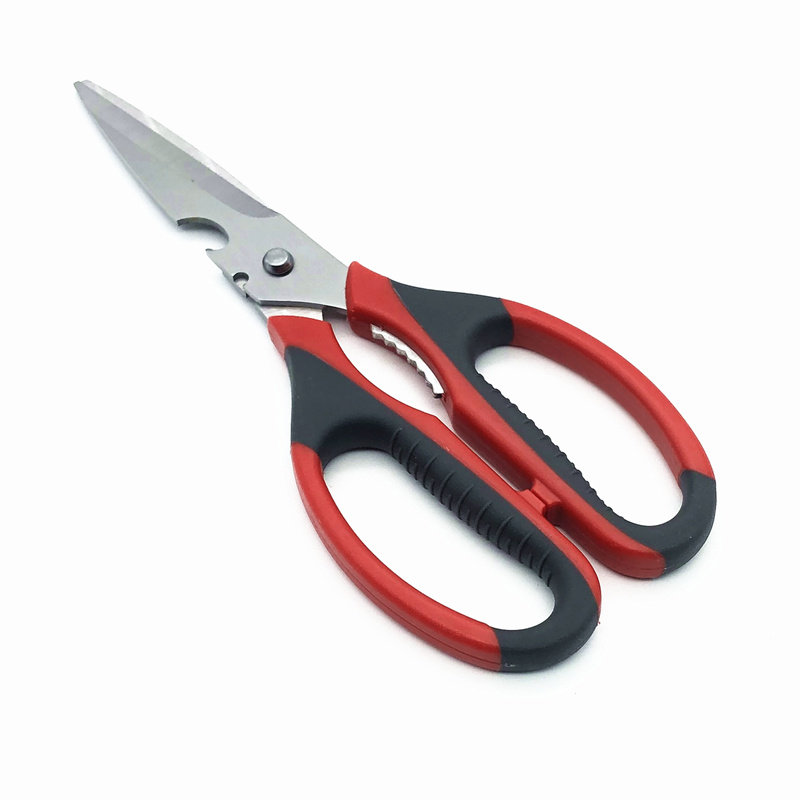 Stainless steel multifunction kitchen scissors Strong Home Chicken Bones Cut Bones Kitchen Sheared Kill Fish Roast Scissors