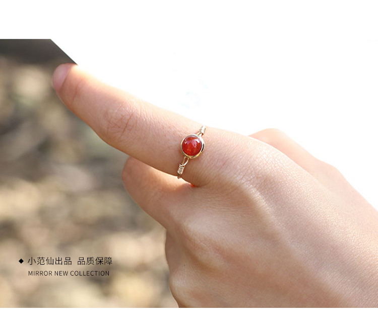 Bague Femme en Cristal naturel pierre semi-precieuse - Ref 3089501 Image 29