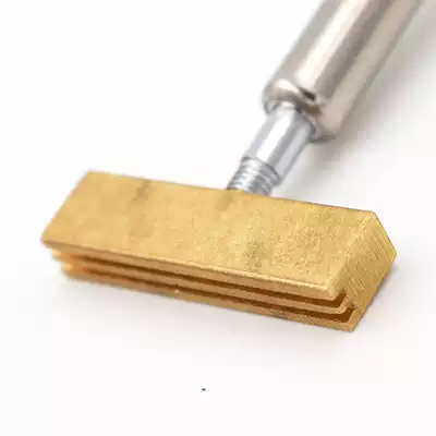 Internal heat hot press head Pure copper hot press copper head 936 electric soldering iron constant temperature hot press head cable pressing tool