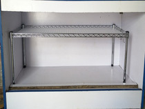 Special price in the tube shelf compartment Shelf shelf single shelf kitchen microwave oven desktop rack plus elevated ground type