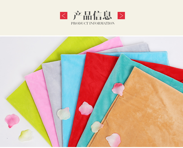 Rắn màu vải sang trọng siêu mềm pha lê nhung ngắn giường sang trọng bốn bộ thủ công vải tự làm giải phóng mặt bằng chất vải thô