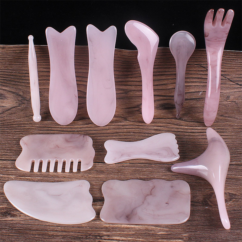 Household tendon stick eye scraping acupoint massage board whole body universal face back facial acupuncture beauty set