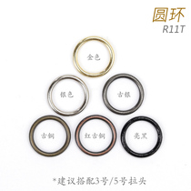 Japan circular ring-shaped small circle D BUCKLE hand bao kou wear it with 3 5 hao slider R11T 6 colors
