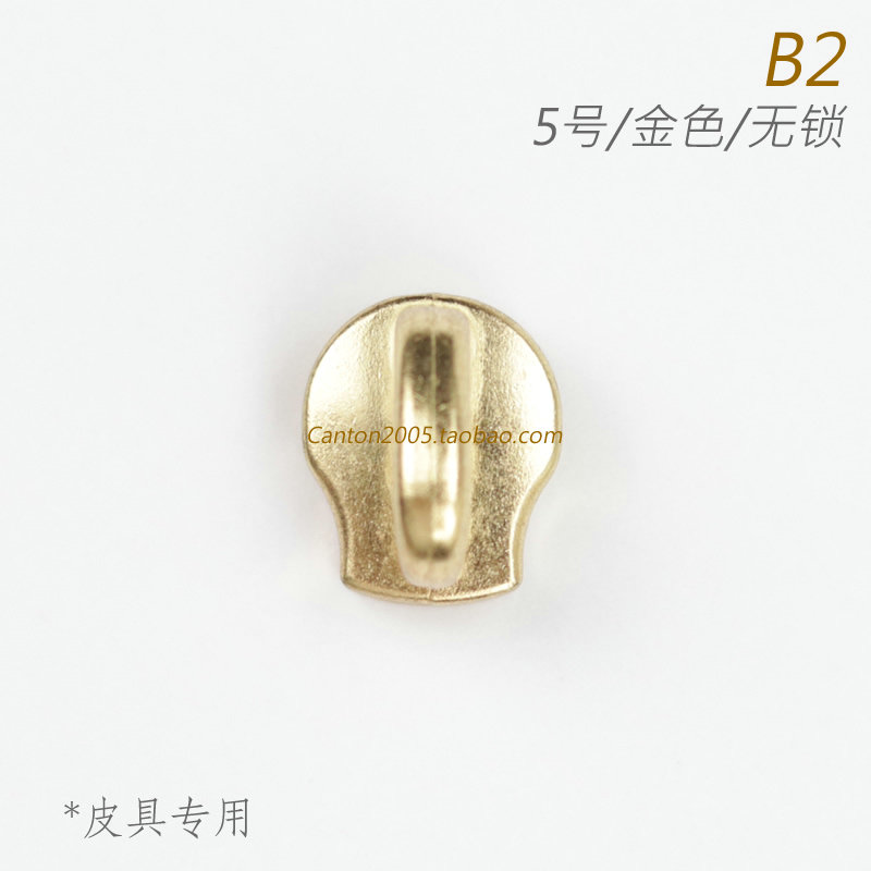 Japan 5 metal pull chain head round elephant nose leather with special DFHNT2 gold B2