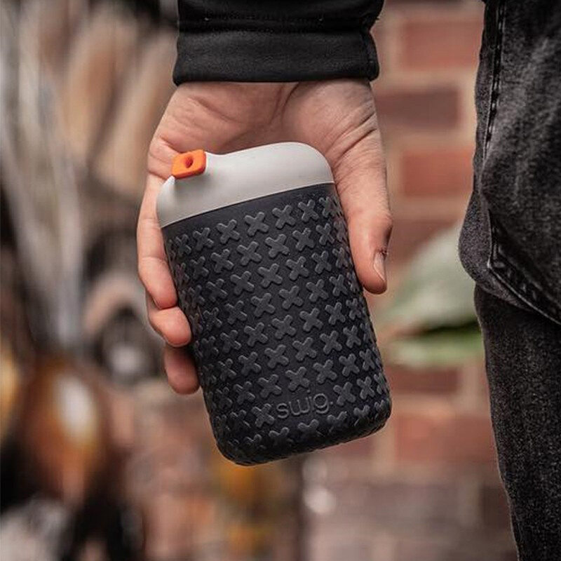 Australian Swig hand glass coffee cup with lid Portable simple small capacity takeaway car leak-proof accompanying water cup