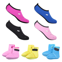 Beach socks and shoes for girls and boys quick-drying beach socks non-slip anti-cut soft-soled beach socks soft-soled diving foot protection