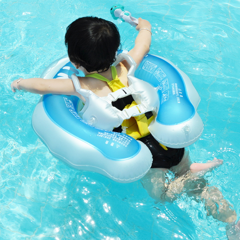 Baby swimming circle lying around children's life - saving ring under armpit floating ring resistant 2 - 3 year old child's neck ring thickening ring