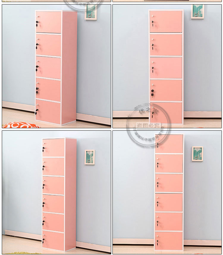 tấm dày với cửa tủ thầu phụ và phòng ngủ hiện đại tủ lưu trữ nhà có thể khóa tủ nhỏ ban công - Buồng tủ đầu giường hiện đại