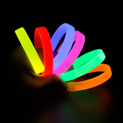 Fluorescent stick Luminous bracelet Luminous bracelet Night run concert event Annual meeting Fluorescent props 