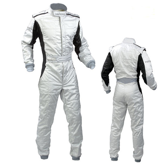 Adult children couple men and women F1 professional racing suit waterproof one-piece car beach utv kart racing suit