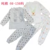 Bộ đồ lót trẻ em Ha Miqi Bộ đồ cotton cho bé Hamiqi cho bé mùa thu và mùa đông áo khoác mùa xuân và đồ ngủ mùa thu bộ body cho bé Quần áo lót