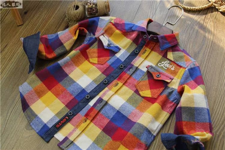 Chemise enfant à manche longue - Ref 2083366 Image 13
