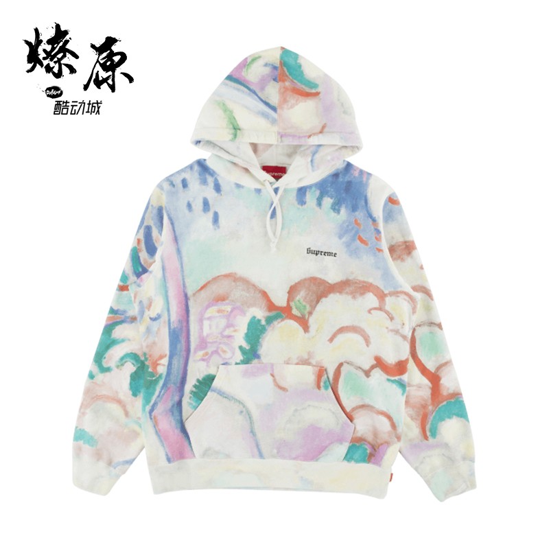 supreme 18ss hoodie