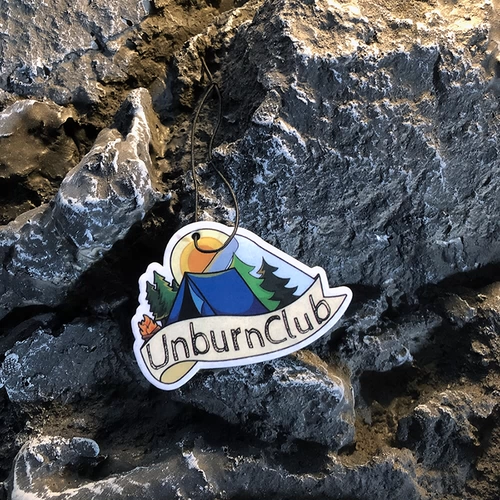 Unburnclub Outdoor Open Pater Pattern Limited Периферийные ароматные таблетки Laving Light Car Car Car Pendent