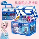 Дисней, комплект для макияжа, лак для ногтей, масляная краска, база под макияж, коробка для косметики, «Холодное сердце», подарок на день рождения