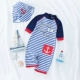 Đồ bơi cho trẻ em bé trai Xiêm Set Boy Dễ thương cho bé 1-3 tuổi Đồ bơi cho trẻ em - Bộ đồ bơi của Kid đồ bơi cho bé gái