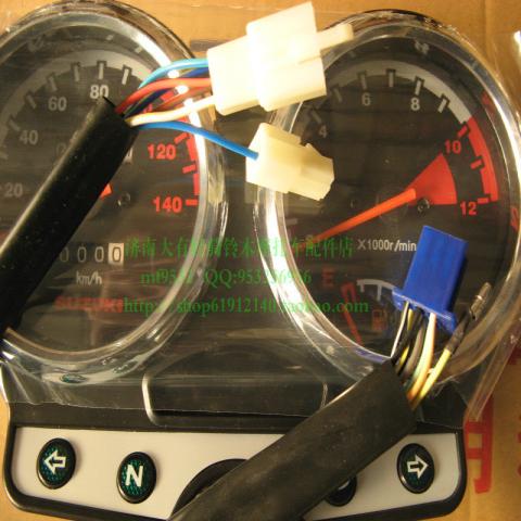 Qingqi Suzuki GSX125 Junwei QS125-3C 3F 3H 3L Máy đo tốc độ Bảng đo tốc độ km - Power Meter mặt đồng hồ xe wave alpha