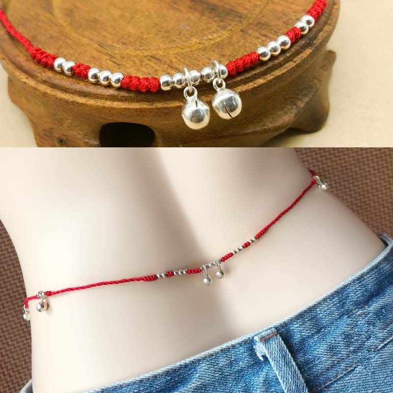 ベル型の赤いロープのウエストチェーン、セクシーな夜のベリーダンス用ベリーウエストチェーン、ホットな女の子のぴったりフィットするウエストジュエリー、ウエストロープアンクレット