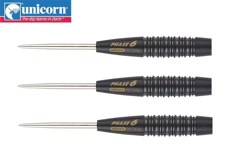 UNICORN Unicorn Darts Taylor 6 thế hệ Vonfram Phi tiêu Phi tiêu thẳng Hard Hard 25g Nhập khẩu gốc - Darts / Table football / Giải trí trong nhà