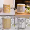 Bone China mug Ceramic cup European coffee cup Tea cup Office cup Creative drinking cup Villa club cup