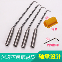 Pile core steel bar hook steel bar hook thread tie tie hook stainless steel bold new artifact